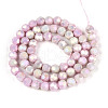 Electroplate Glass Beads Strands EGLA-T021-6mm-15-06-2