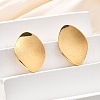 304 Stainless Steel Stud Earrings EJEW-D319-09B-G-3