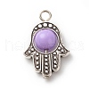 Tibetan Style Alloy Pendants PALLOY-JF01759-2