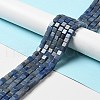 Dyed & Heated Natural Blue Aventurine Beads Strands G-I327-A01-2