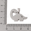 Non-Tarnish 201 Stainless Steel Pendants STAS-A094-04F-P-3