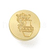 Wax Seal Brass Stamp Head AJEW-G056-01T-2