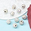 Pave Disco Ball Beads X-RB-A170-8mm-10-4