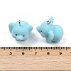 Flocky Resin Pendants FIND-A052-05E-3