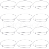 SUNNYCLUE 12Pcs Steel Adjustable Bangle Making AJEW-SC0002-98MS-1