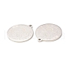 Non-Tarnish 304 Stainless Steel Pendants STAS-A074-03K-P-3