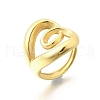 304 Stainless Steel Cuff Rings RJEW-D320-07G-4