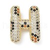 Brass Micro Pave Cubic Zirconia Pendants KK-Z108-02G-H-1