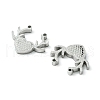 Non-Tarnish 304 Stainless Steel Manual Polishing Charms STAS-C075-01P-2