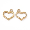 Ion Plating(IP) 304 Stainless Steel Pendants STAS-B031-14G-1