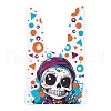 100Pcs Rabbit Shaped Halloween Candy Plastic Bags ABAG-U001-02N-2