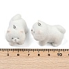 Flocky Resin Pendants FIND-A052-07J-3