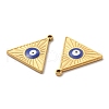 PVD Vacuum Plating 201 Stainless Steel Pendants STAS-J401-VF662-1-2