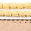 Synthetic Coral Carved Beads Strands CORA-U003-03A-4