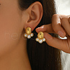 Stylish Stainless Steel Stud Earrings BF9813-1-1