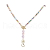 Brass Pendant Necklaces NJEW-JN04879-3