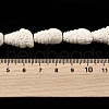 Dyed Natural Lava Rock Beads Strands G-A264-A01-01B-4
