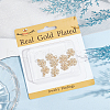 Beebeecraft 10Pcs Christmas Rack Plating Brass Pendants ZIRC-BBC0002-85-6