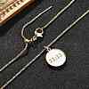Rack Plating 11:11 Number Brass Enamel Pendants Necklaces NJEW-NH0001-05G-3