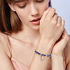Olycraft 2 Strands Natural Lapis Lazuli Beads Strands G-OC0005-33-6
