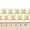 Dyed Natural Selenite Beads Strands G-T138-232J-4
