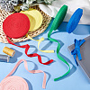   45 Yards 5 Colors Flat Polycotton Twill Tape Ribbon OCOR-PH0002-81B-5