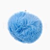 Handmade Faux Rabbit Fur Pom Pom Ball Covered Pendants WOVE-F020-A-2