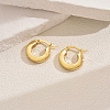 Vintage Stainless Steel Hoop Earrings YA0718-1-2