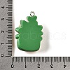 Opaque Resin Pendants CRES-D307-08P-B-3
