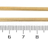 PVD Vacuum Plating 304 Stainless Steel Herringbone Chain Necklaces X-NJEW-F227-02G-04-3