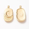 Brass Pendants KK-L006-035G-2