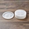 Flat Round DIY Silicone Multi-Layer Storage Box Molds DIY-G079-24-3