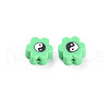 Handmade Polymer Clay Beads CLAY-N008-027H-2
