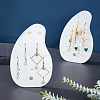 Acrylic Earrings Display Frame EDIS-WH0006-17C-2