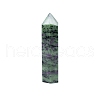 Point Tower Natural Ruby in Zoisite Home Display Decoration PW-WG48084-04-2