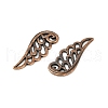 Tibetan Style Alloy Pendants TIBEP-LF10839YKG-R-FF-3