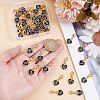 48Pcs 12 Styles Alloy Enamel Pendant Decoration HJEW-GO00109-3