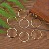 201 Stainless Steel Linking Rings X-STAS-F192-001G-03-5