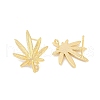 Brass Stud Earring Findings KK-Z099-04G-01-2