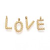 26Pcs 304 Stainless Steel Charms STAS-T064-75G-2