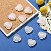 Natural Rose Quartz Heart Palm Stone G-YW0001-52A-5