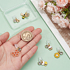 6Pcs 6 Styles PVC Mobile Dustproof Plugs PALLOY-OC00005-3