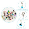 32Pcs Evil Eye Resin Pendant Decorations HJEW-GO00032-3