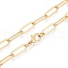 Brass Paperclip Chains MAK-S072-13A-G-2