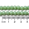 Opaque Glass Beads Stands EGLA-A035-P6mm-D20-5