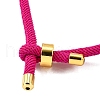 Braided Nylon Cord Bracelet Making MAK-A017-D03-35G-2