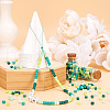 Opaque Glass Round Seed Beads GLAA-TAC0025-07B-02-6