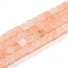 Natural Rouge Jade Beads Strands G-T140-46A-4