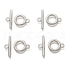 Alloy Toggle Clasps TIBE-EA774Y-P-NR-1