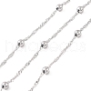 Tarnish Resistant 304 Stainless Steel Satellite Chains CHS-P015-01P-1